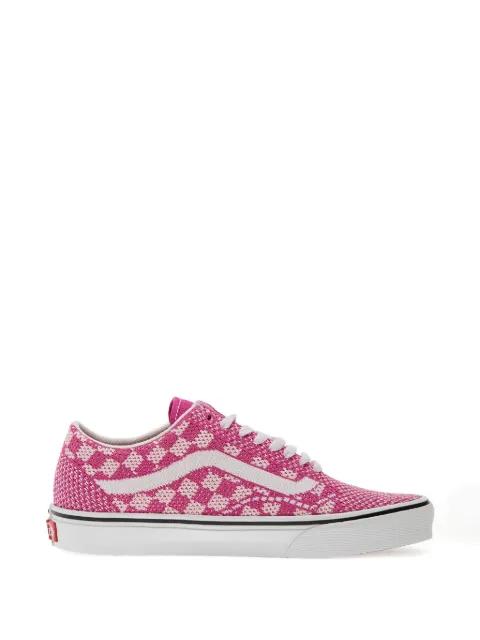checkerboard old skool sneakers by VANS