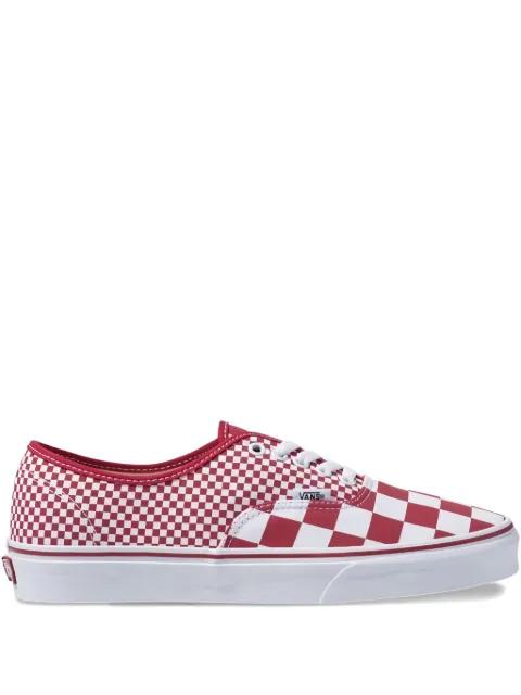 checkerboard-pattern sneakers by VANS