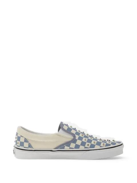 checkerboard stud-embellished sneakers by VANS