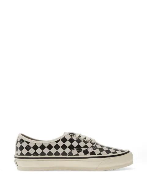 checkered lace-up sneakers by VANS