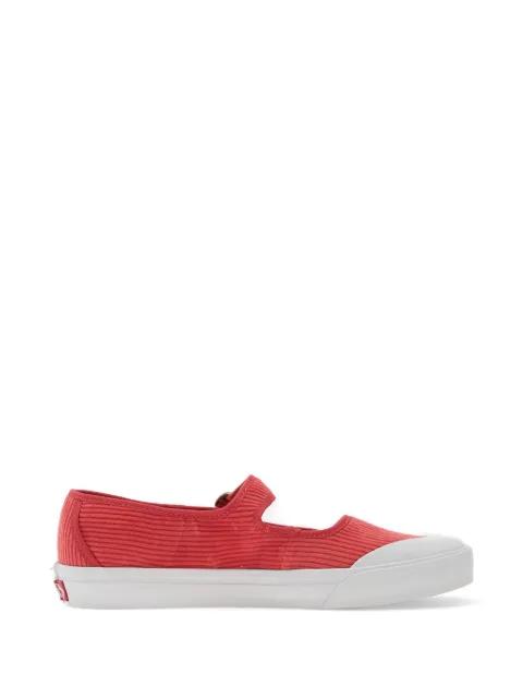 corduroy buckle-strap sneakerinas by VANS