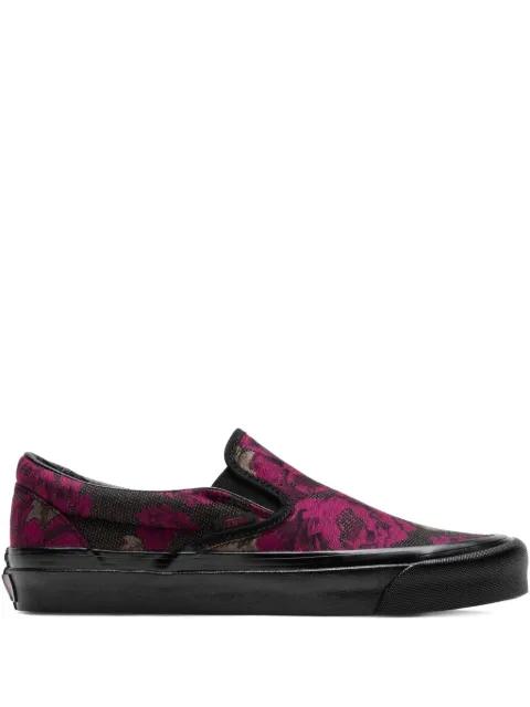 floral slip-on trainers by VANS