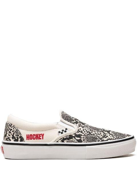 x Hockey Skate Slip-On "Snakeskin" sneakers by VANS