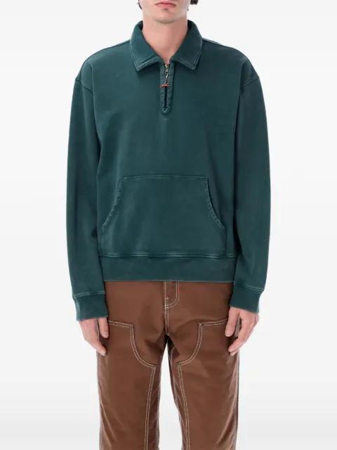 x Julian Klincewicz quarter-zip pouch-pocket sweatshirt by VANS
