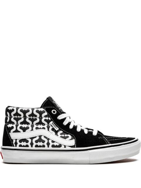 x Supreme Skate Grosso Mid "Monogram S - Black" sneakers by VANS