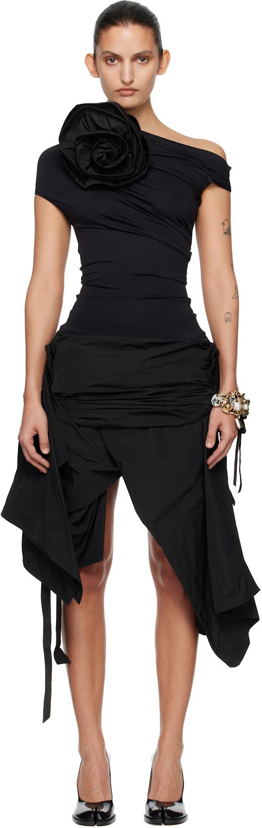 Black Rose Minidress by VAQUERA