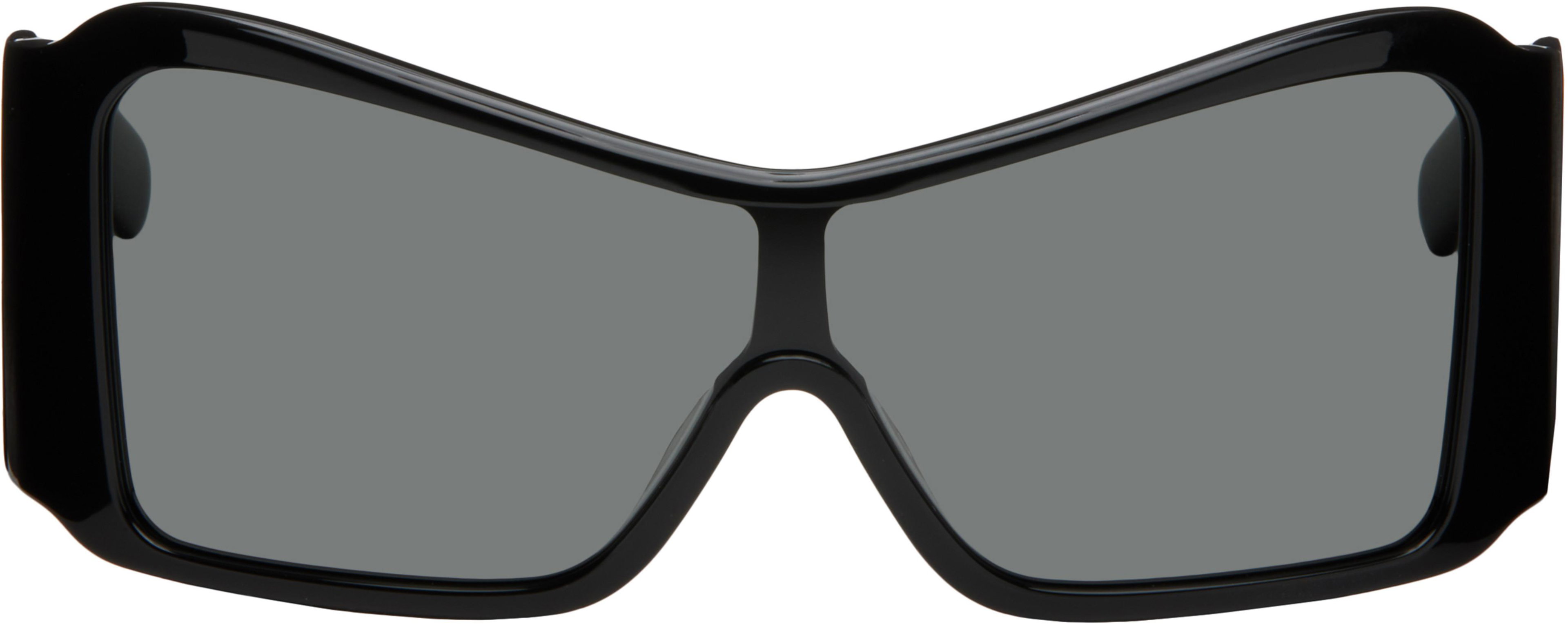 Black Shield Sunglasses by VAQUERA