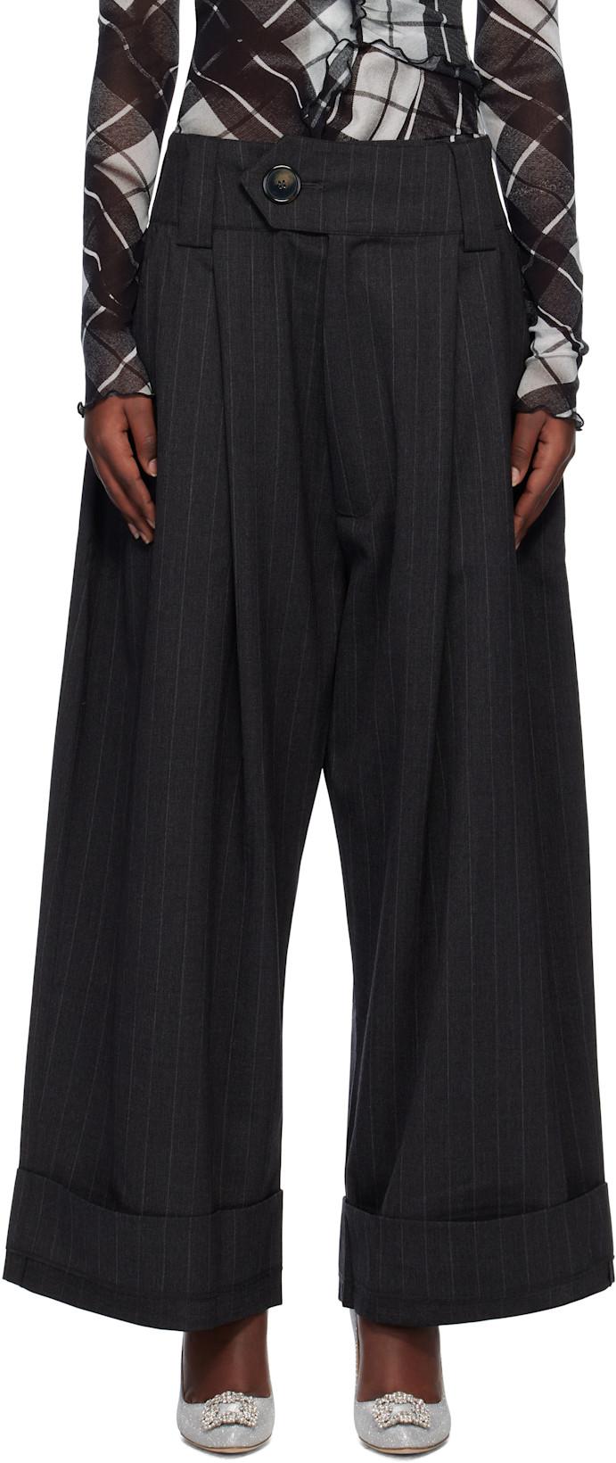 Gray Baby Trousers by VAQUERA