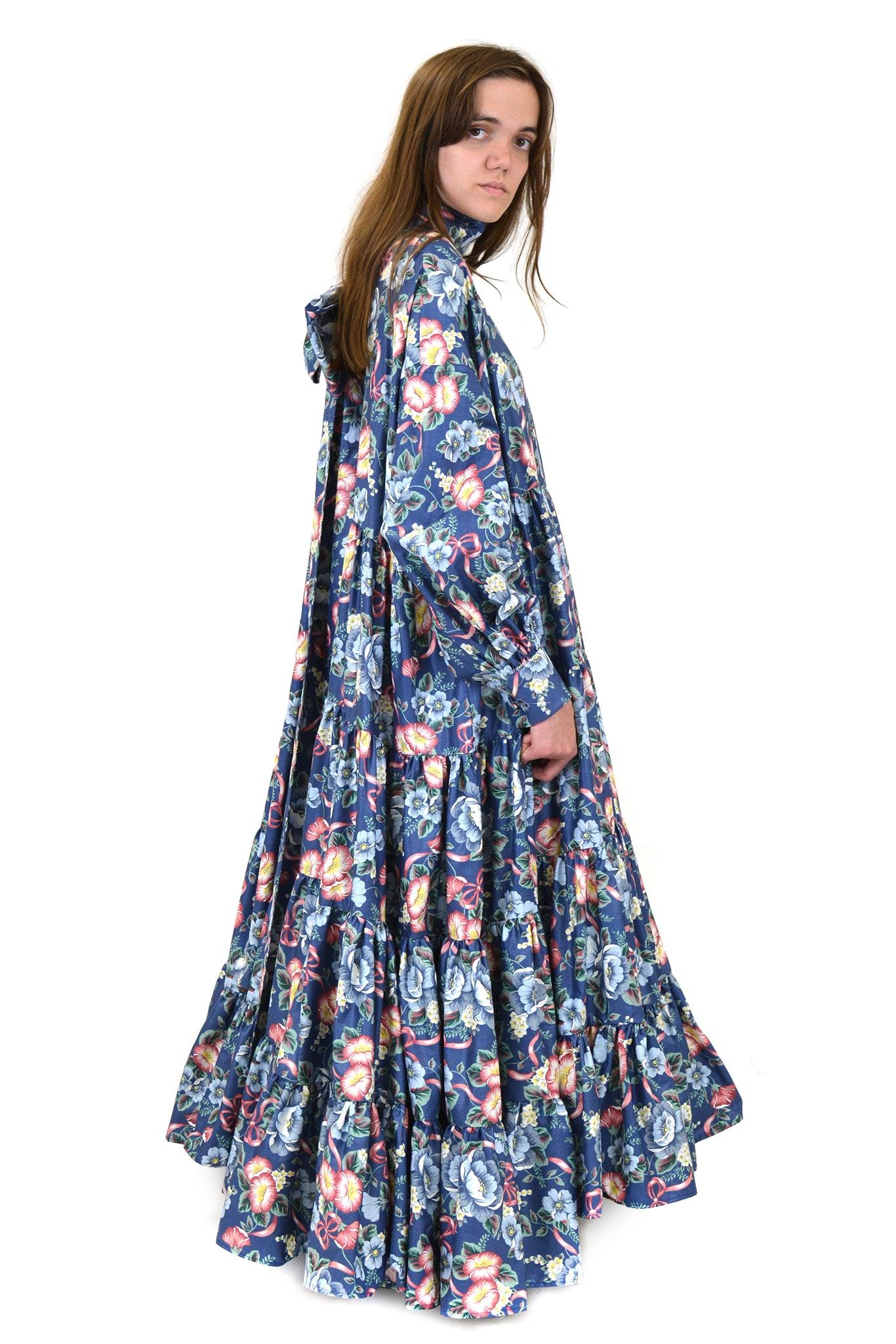 Vaquera Floral Dust Ruffle Dress by VAQUERA