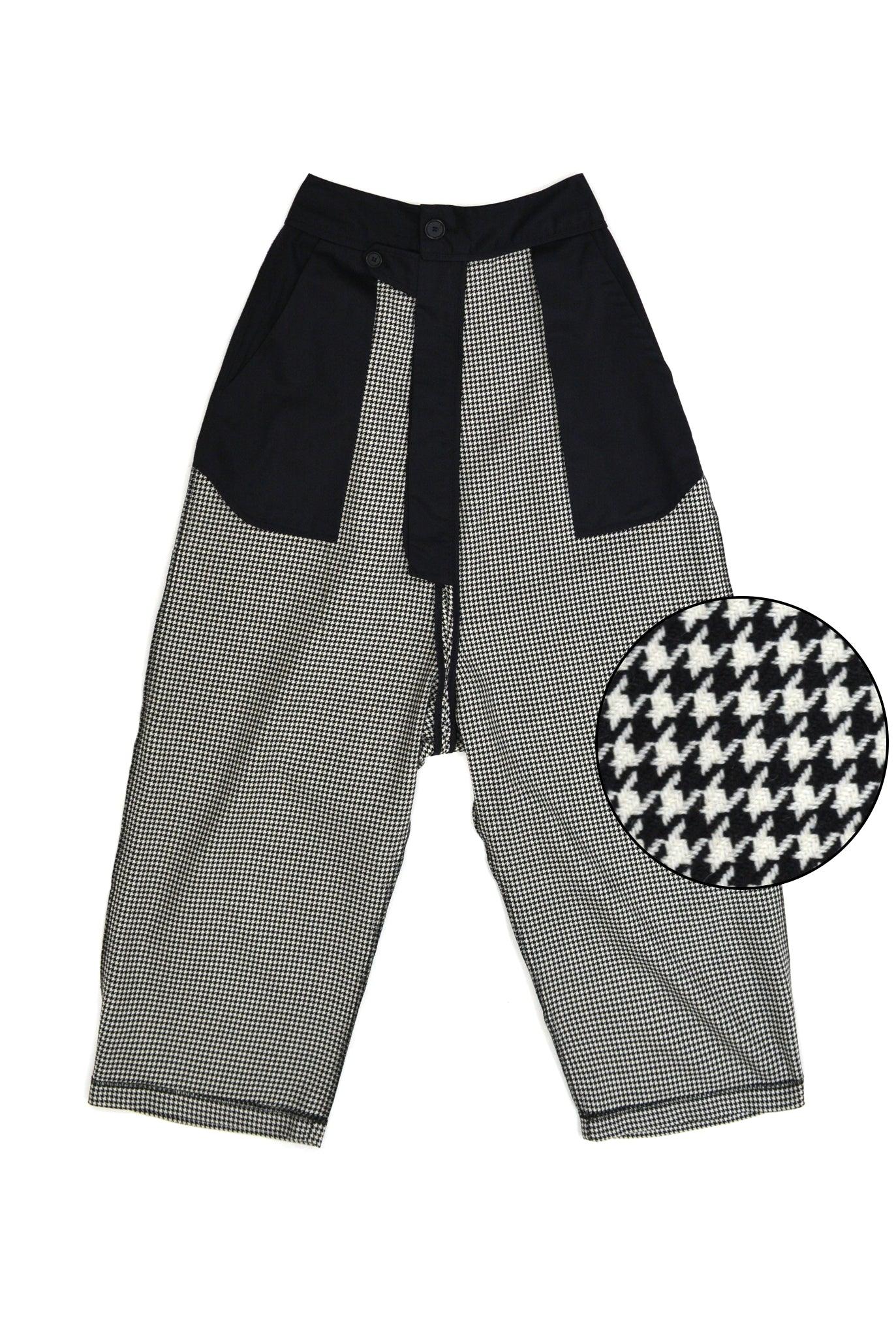 Vaquera Inside Out Houndstooth Trousers by VAQUERA