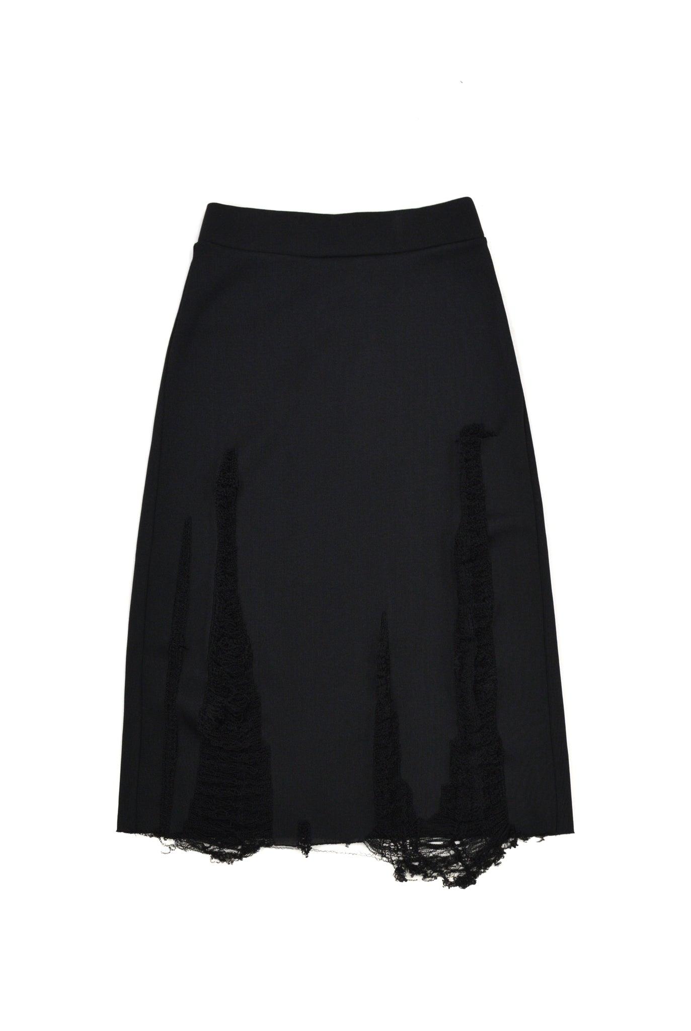 Vaquera Ripped Skirt by VAQUERA