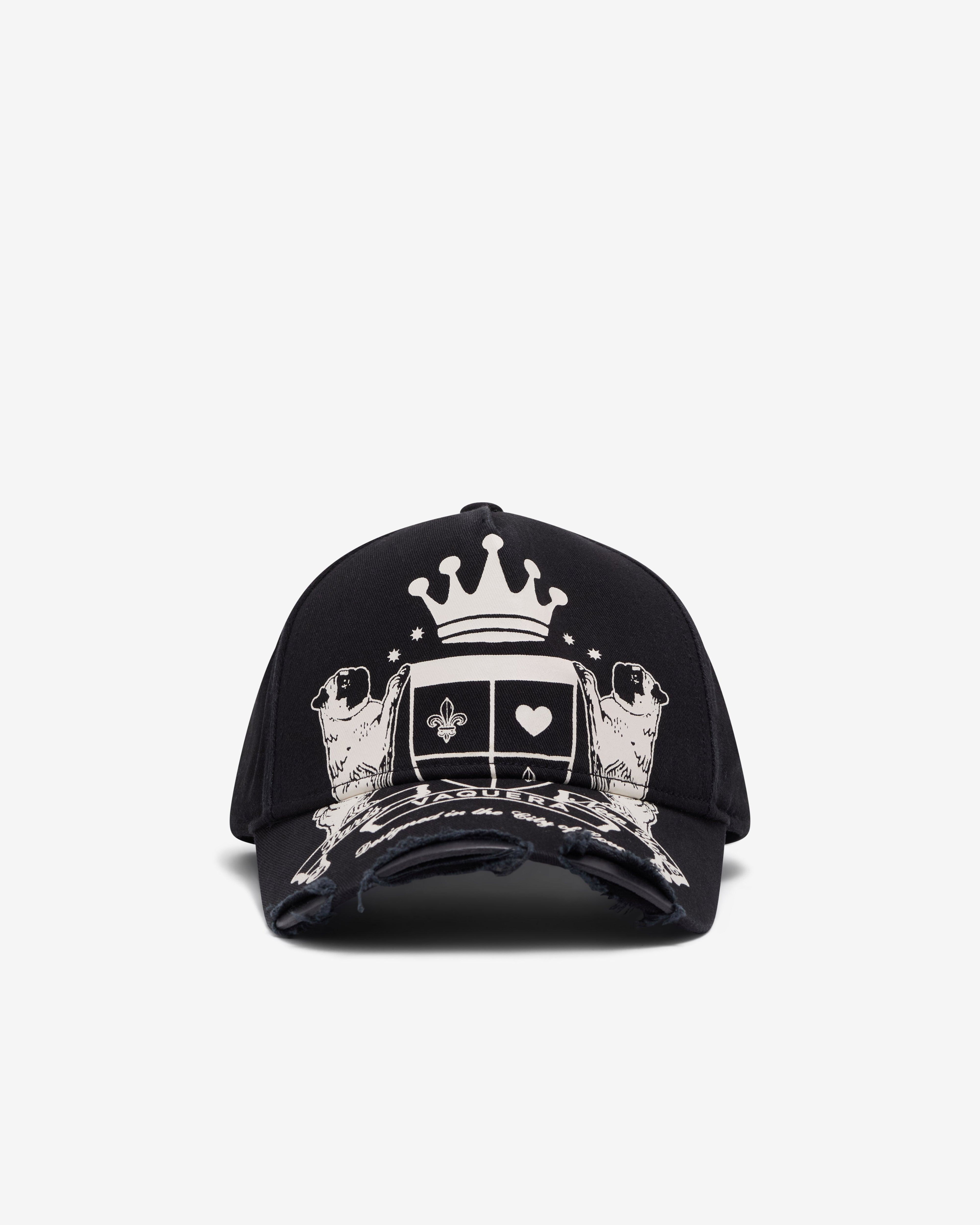 Vaquera - Women's Crown Baseball Hat - (Black) by VAQUERA