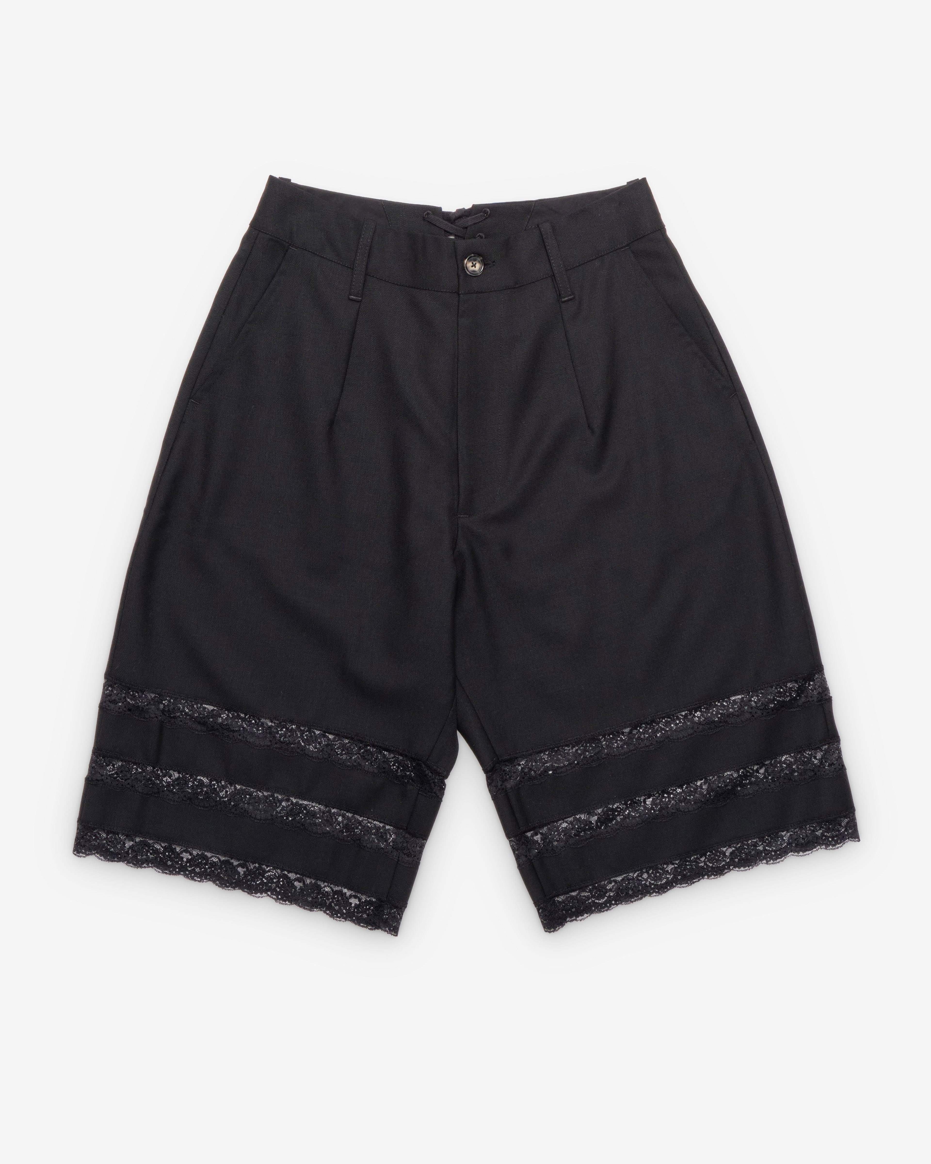 Vaquera - Women's Lace Trade Shorts - (Black) by VAQUERA