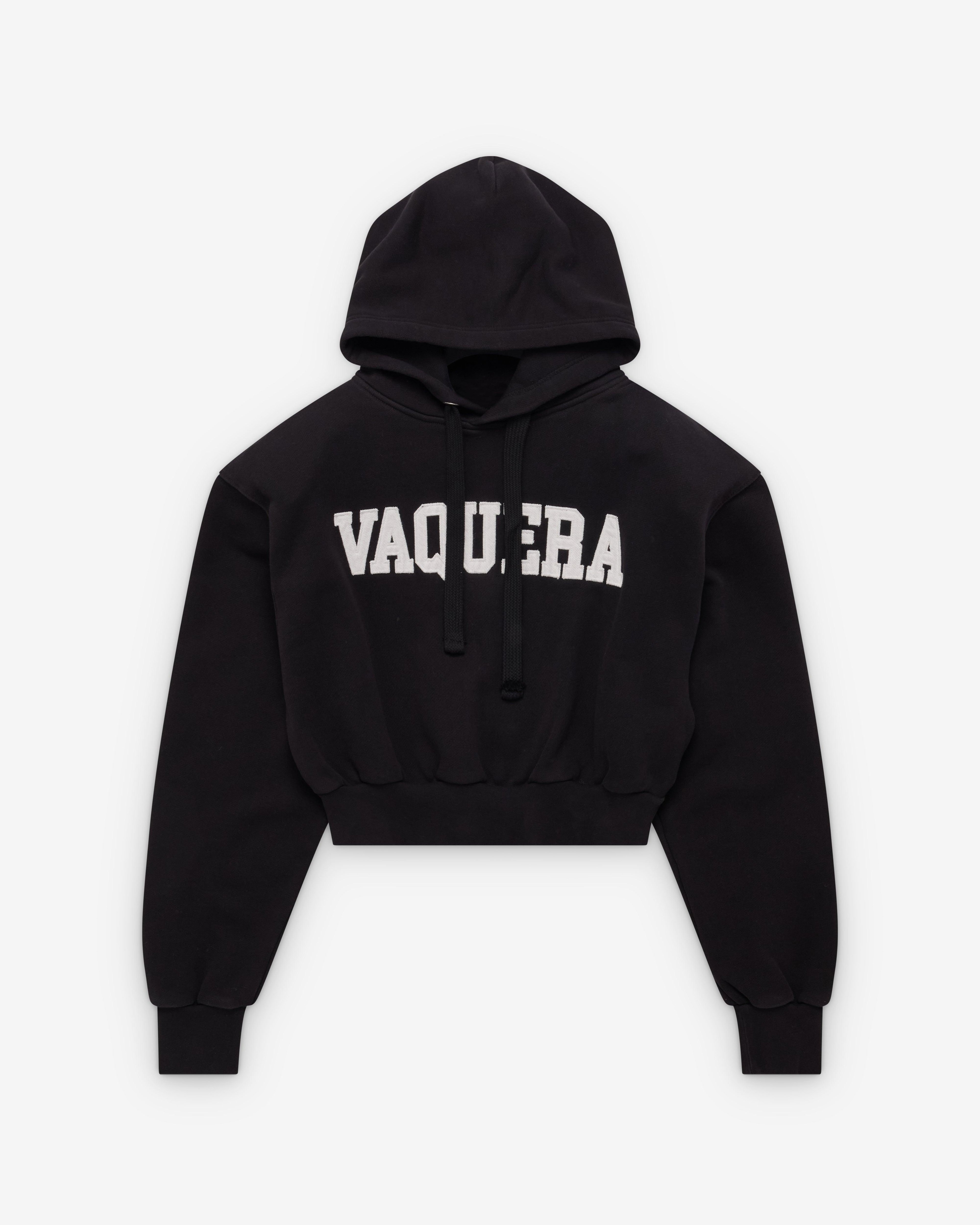 Vaquera - Women's Logo Knit Hoodie - (Black) by VAQUERA