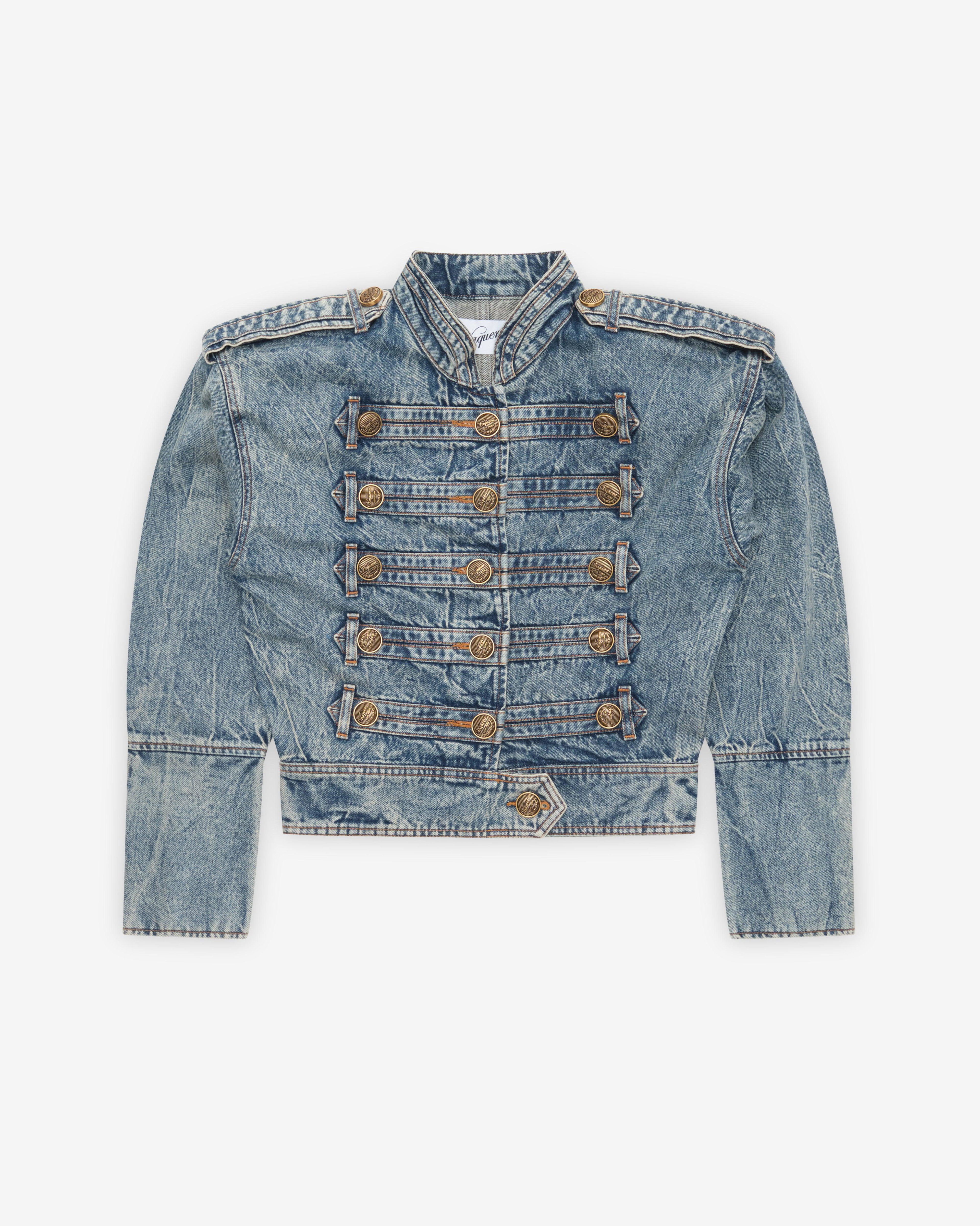 Vaquera - Women's Napoleon Jacket - (Blue) by VAQUERA