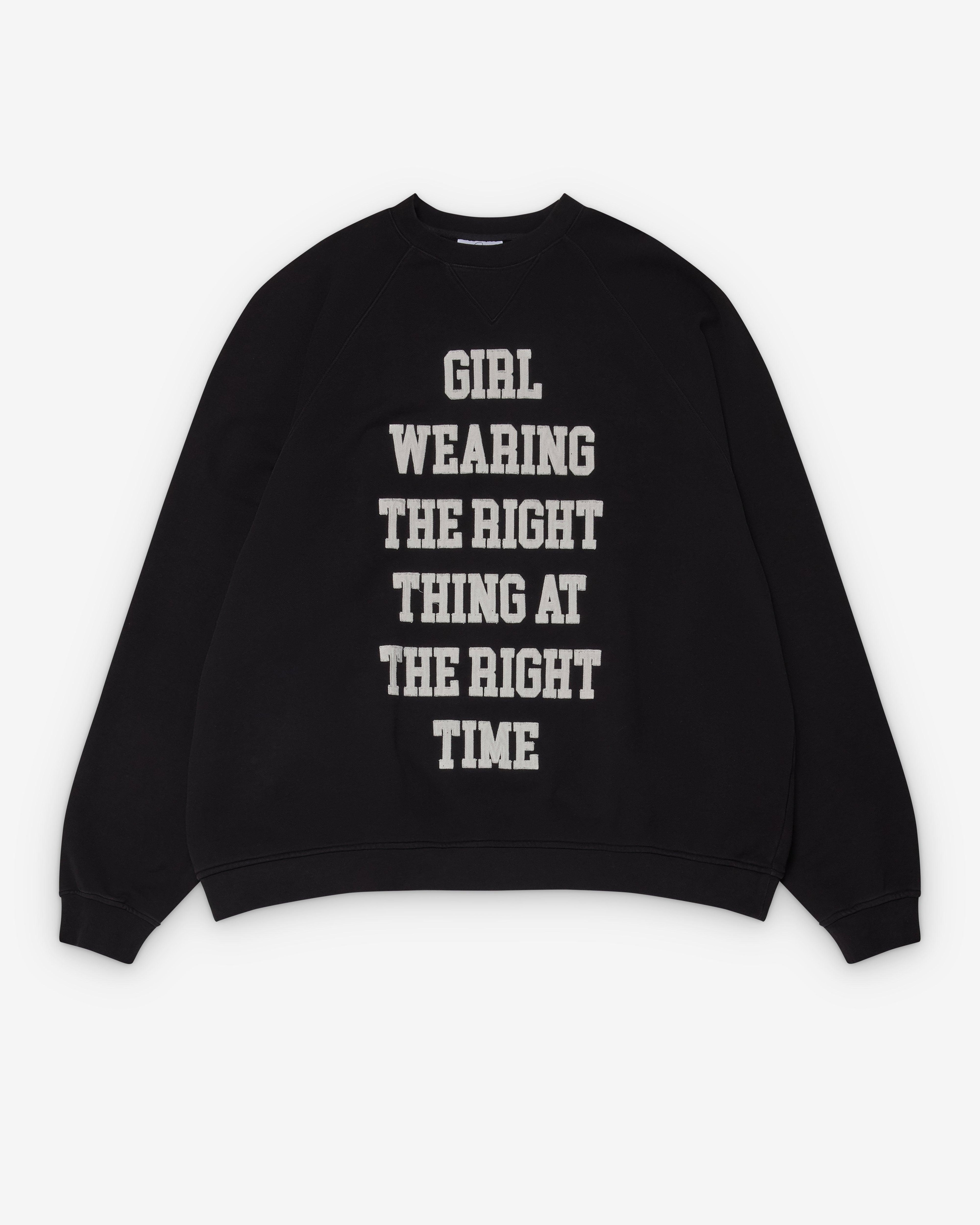 Vaquera - Women's Oversized Sweatshirt - (Black) by VAQUERA