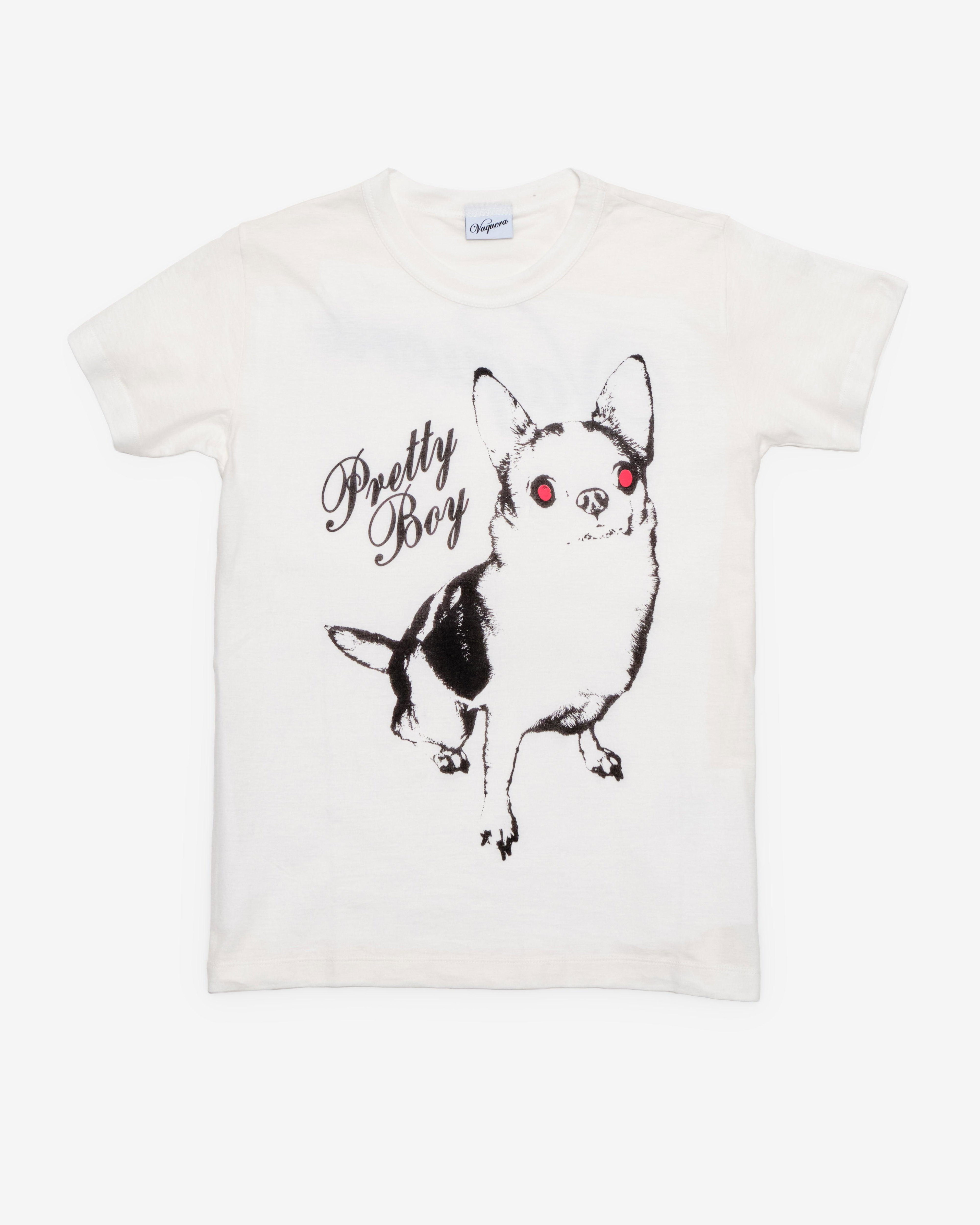Vaquera - Women's Pretty Boy Basic T-Shirt - (White) by VAQUERA