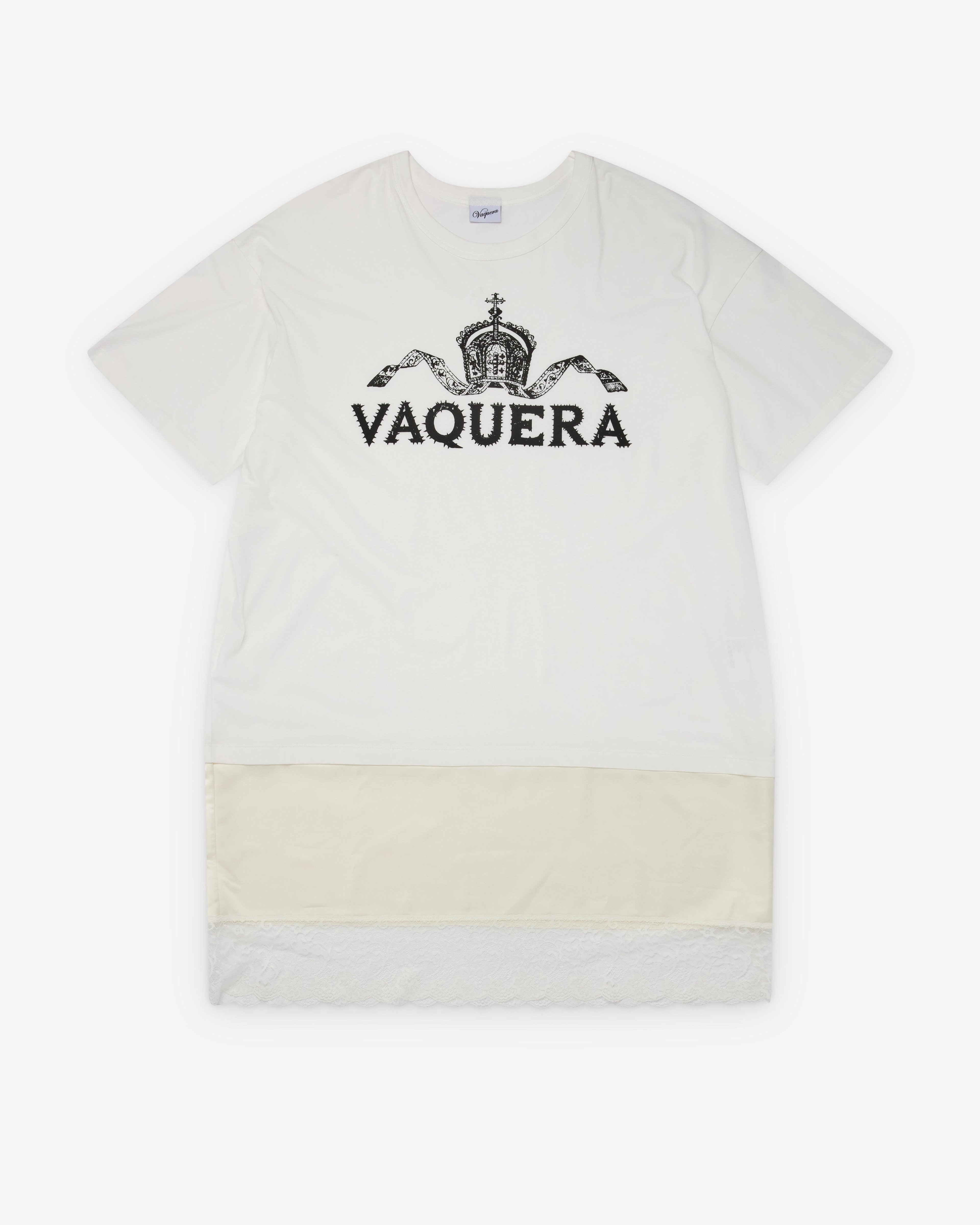 Vaquera - Women's Slip Tall T-Shirt - (White) by VAQUERA
