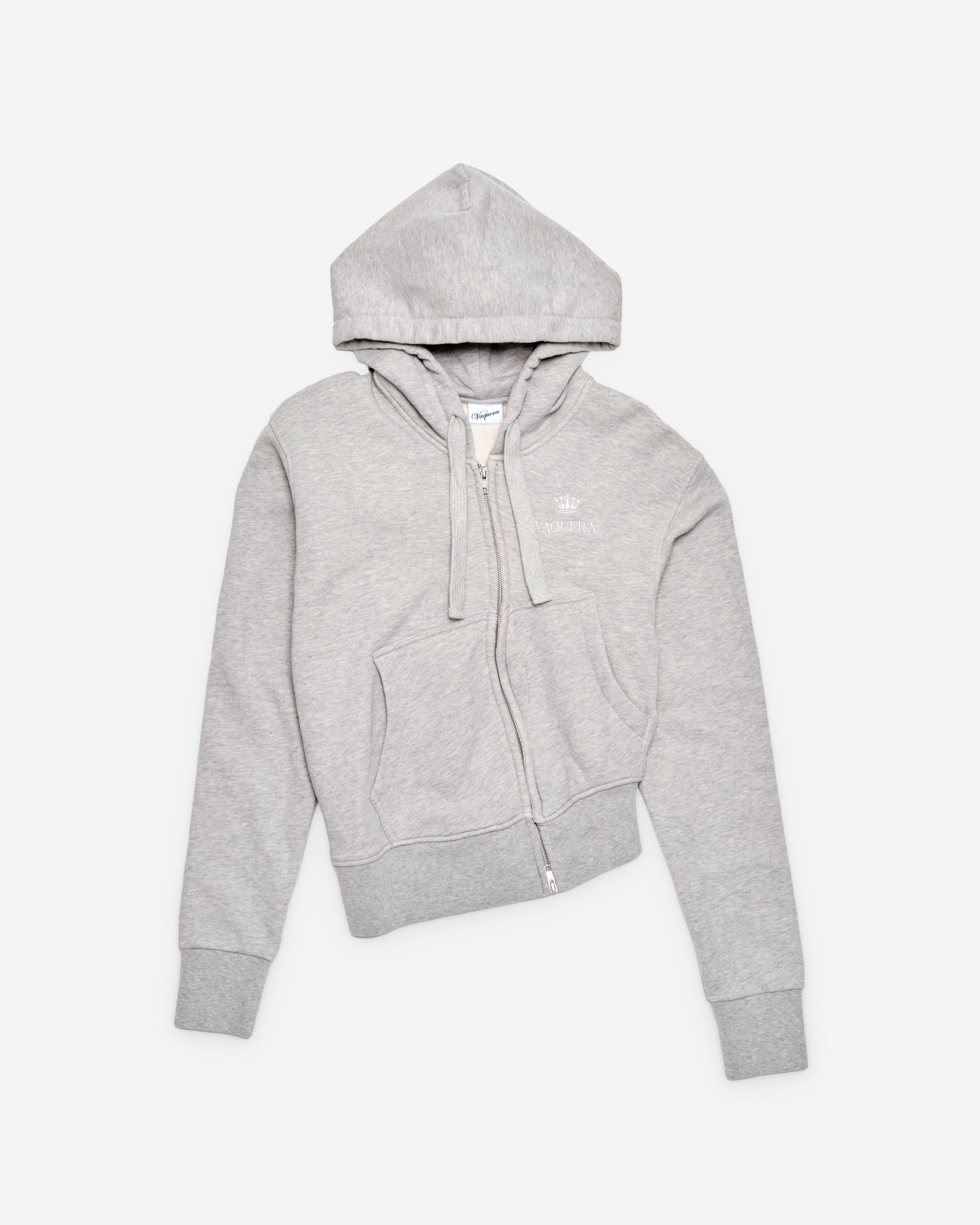 Vaquera - Women's Twisted Hoodie - (Grey) by VAQUERA