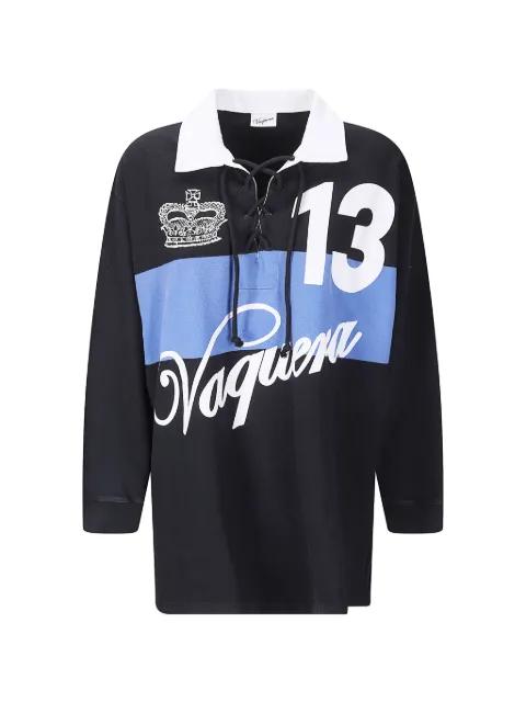 long-sleeves polo top by VAQUERA