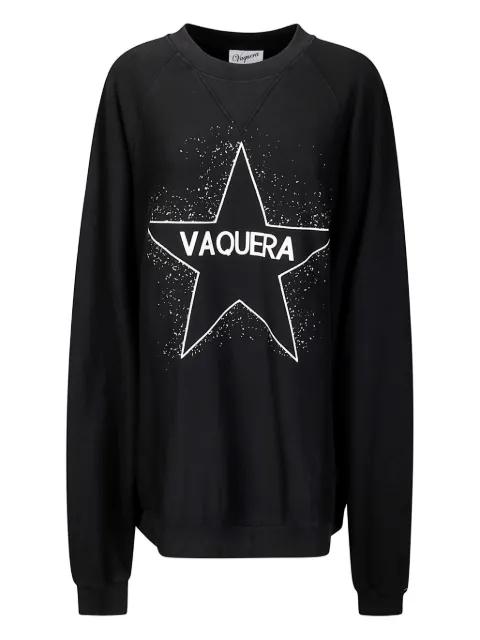 star-graphic sweatshirt by VAQUERA