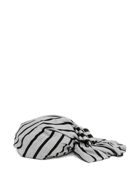striped headscarf by VAQUERA