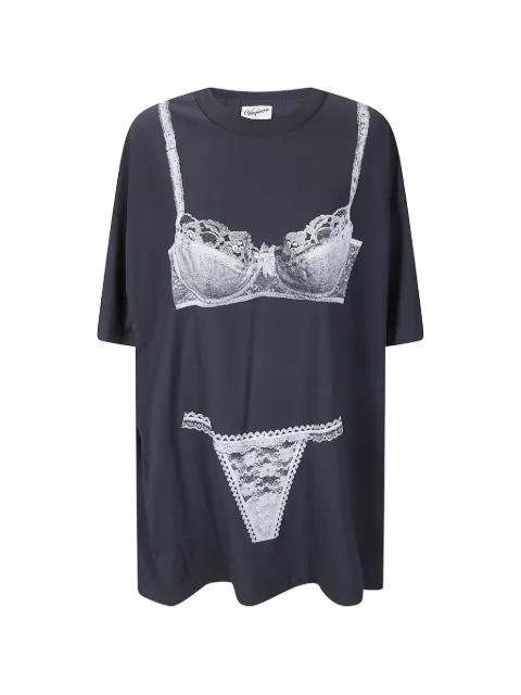 trompe l'oeil T-shirt by VAQUERA
