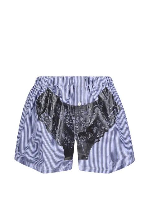 trompe l'oeil boxer shorts by VAQUERA