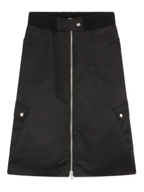 zip-front skirt by VAQUERA