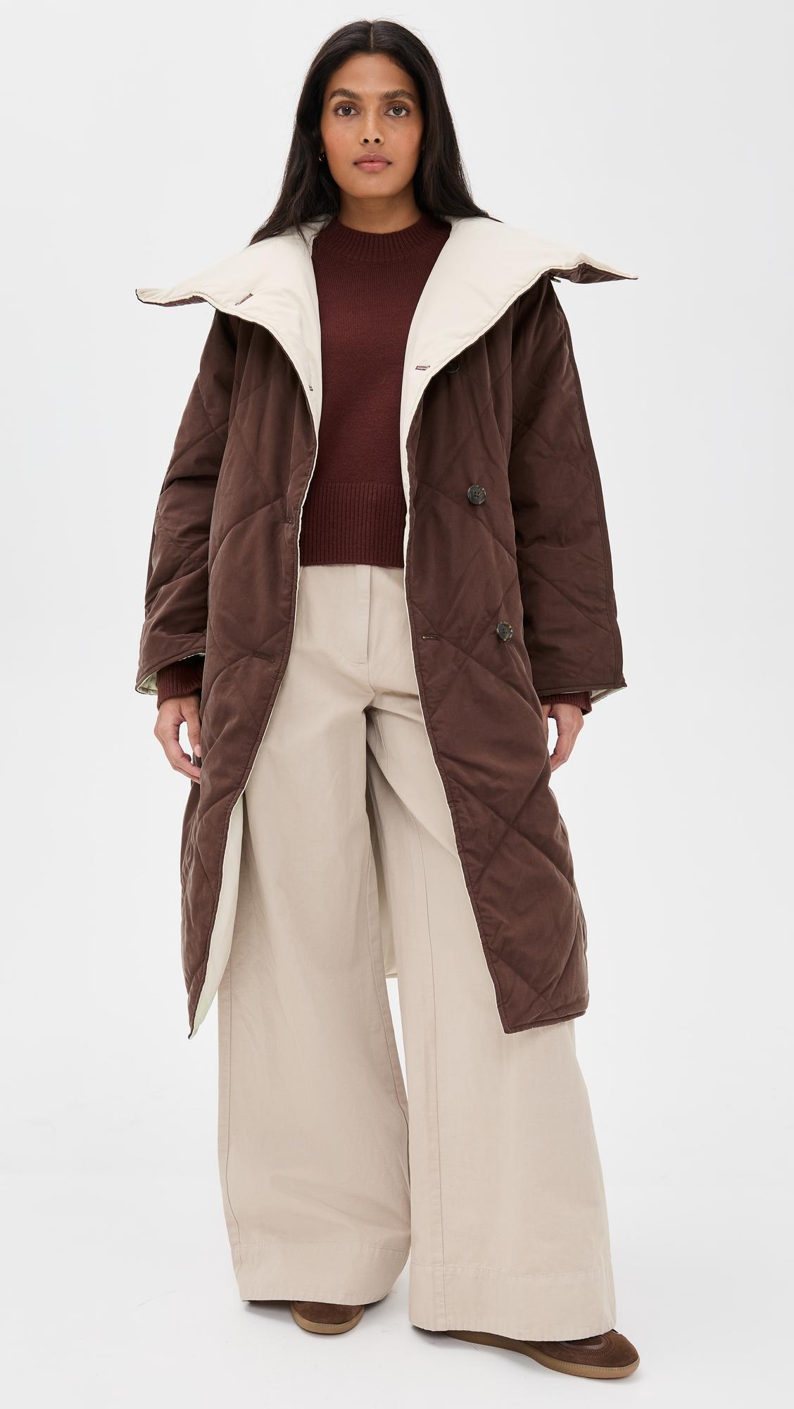 Annalise Reversible Wrap Coat by VARLEY