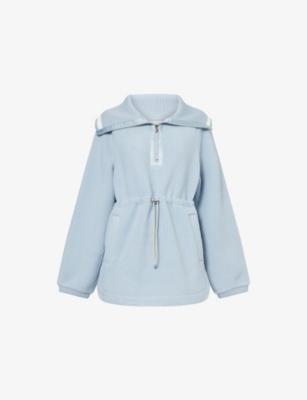 Ashby Drawstring-Waist Fleece Sweatshirt by VARLEY