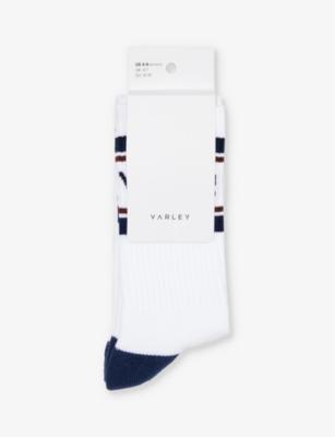 Astley branded stretch-woven socks by VARLEY
