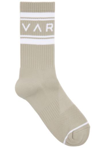 Astley logo-intarsia jersey socks by VARLEY