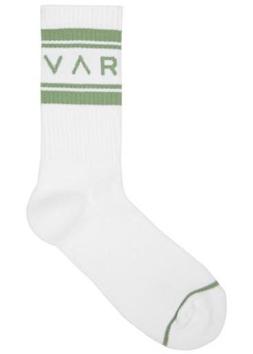 Astley logo-intarsia jersey socks by VARLEY