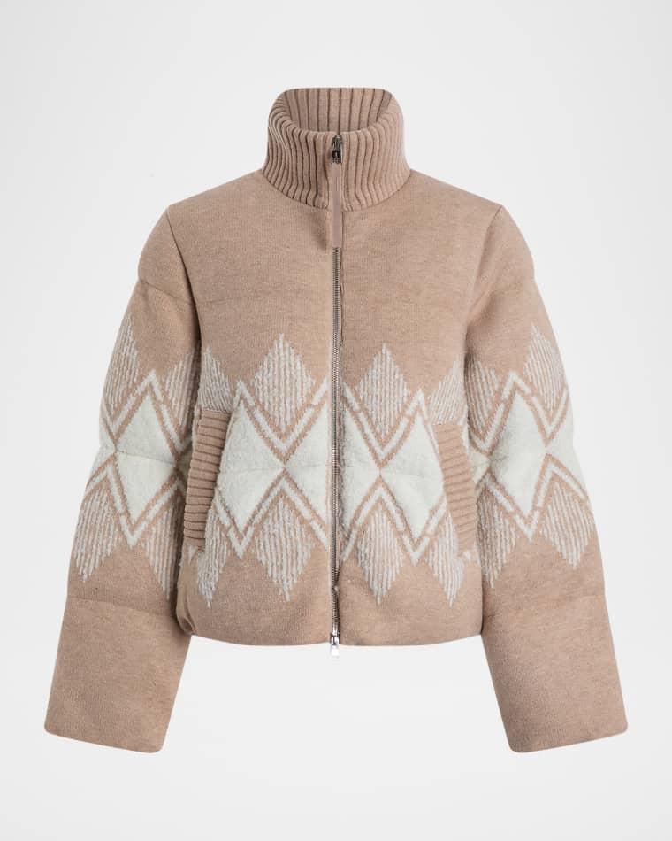 Belinda Knit Puffer Jacket by VARLEY