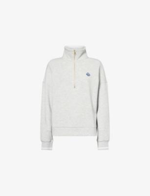 Bertie Half-Zip Stretch-Woven Sweatshirt by VARLEY