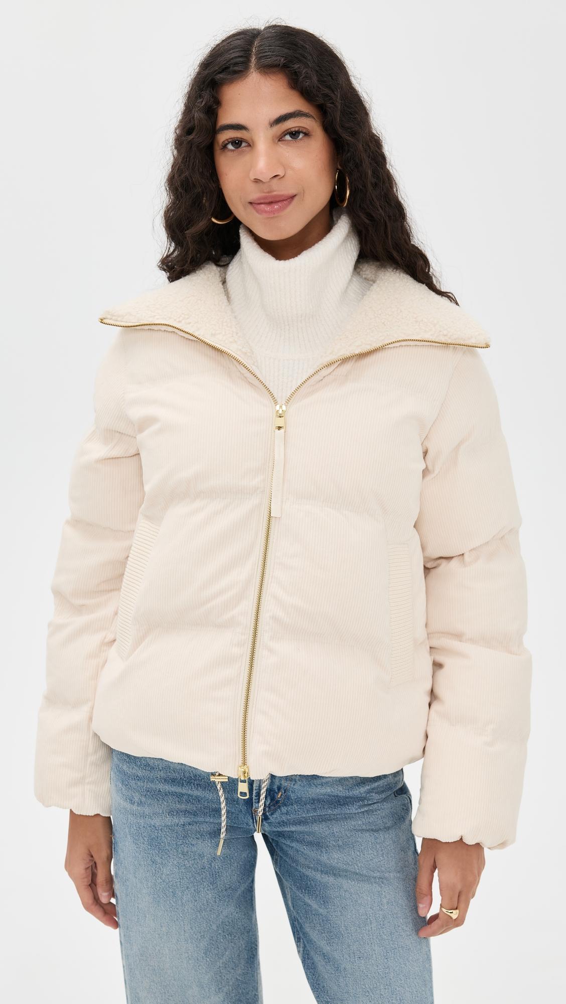 Brackley Cord Puffer Jacket by VARLEY