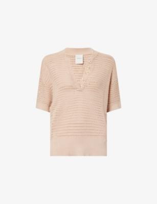 Callie Open-Knit Cotton Top by VARLEY