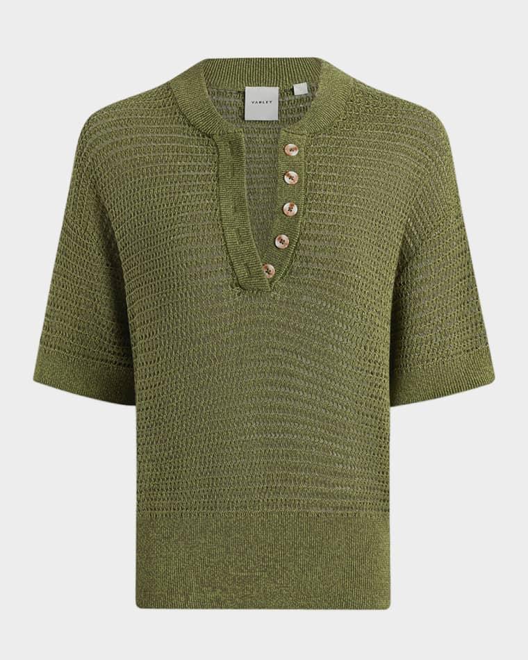 Callie Open-Knit Top by VARLEY