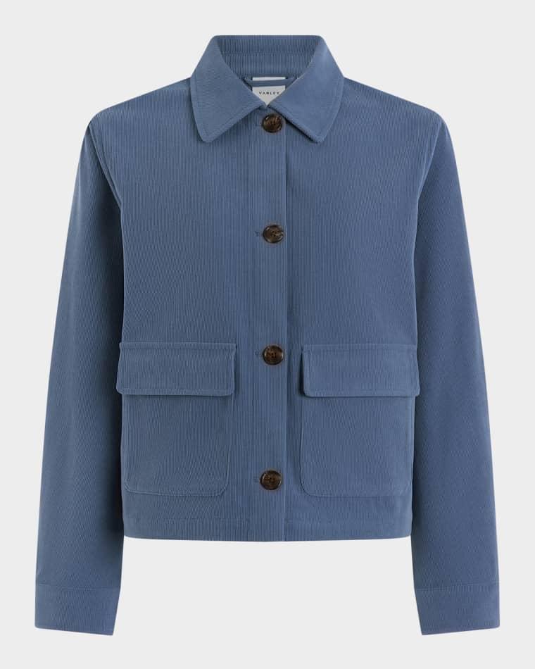 Carlotta Corduroy Utility Jacket by VARLEY