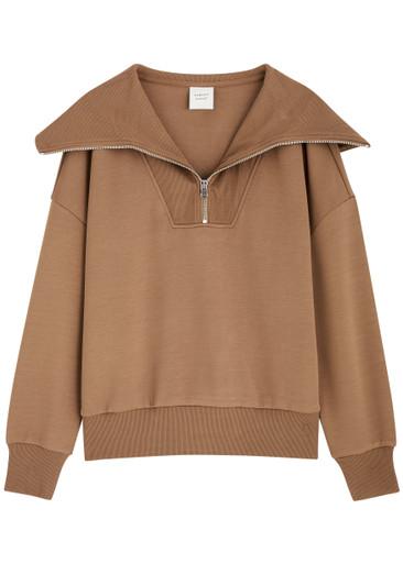Catherine half-zip stretch-jersey sweatshirt by VARLEY