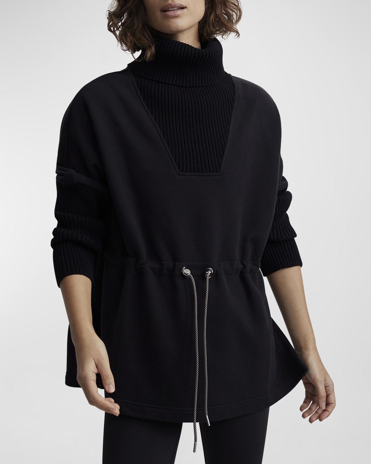 Cavello Longline Turtleneck Sweater by VARLEY