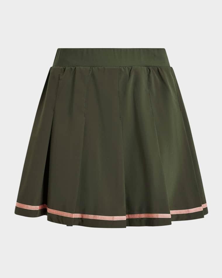 Clarendon Pleated High-Rise Skort by VARLEY