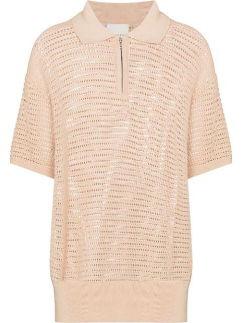 Clayton crochet polo shirt by VARLEY
