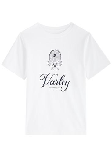 Coventry logo-print stretch-cotton T-shirt by VARLEY Coventry logo-print stretch-cotton T-shirt by VARLEY