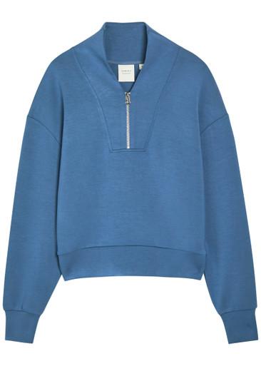 Davidson half-zip stretch-jersey sweatshirt by VARLEY