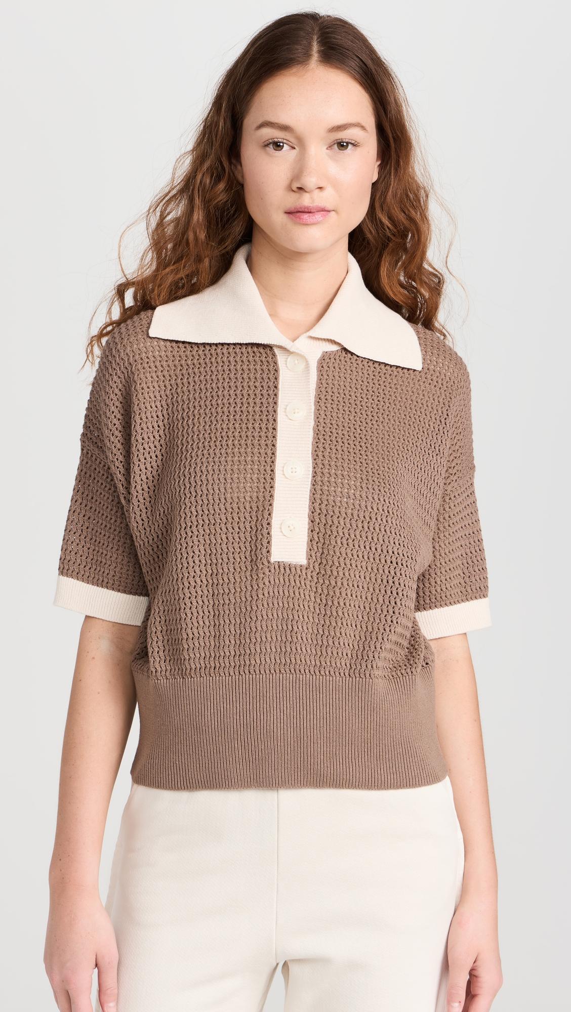 Finch Knit Polo by VARLEY