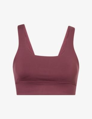 Freesoft Scoop-Neck Stretch-Woven Bra by VARLEY