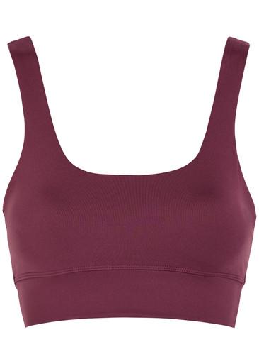Freesoft cori stretch-jersey sports bra top by VARLEY