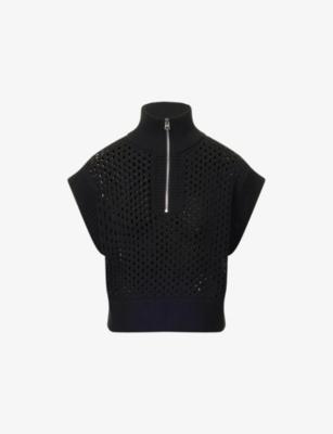 Gaines Half-Zip Cotton Vest by VARLEY